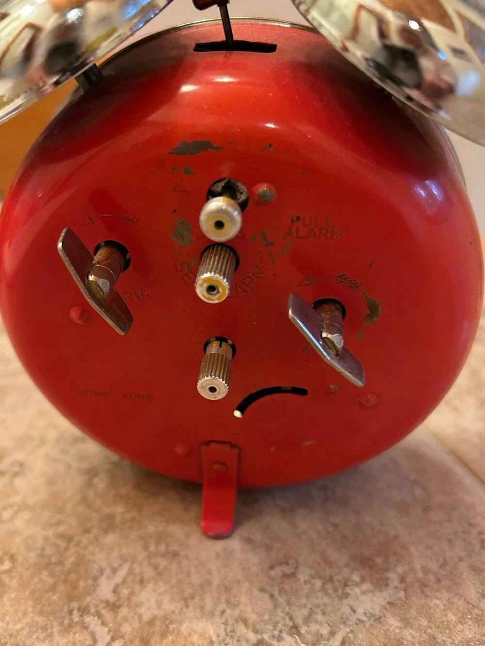 Walt Disney 1960’s Mickey Mouse “Sorcerer’s Apprentice” Vintage Wind Alarm Clock